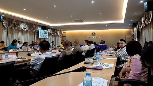 ประชุมคณะกรรมการส่งเสริมและพัฒนาการท่องเที่ยวจังหวัดอำนาจเจริญ