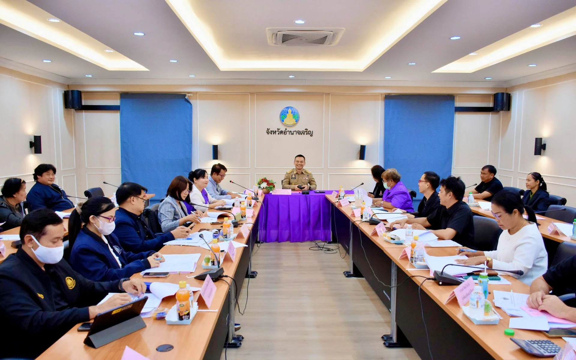 ประชุมคณะอนุกรรมการส่งเสริมและพัฒนาคุณภาพชีวิตคนพิการประจำจังหวัดอำนาจเจริญ ครั้งที่ 1/2569